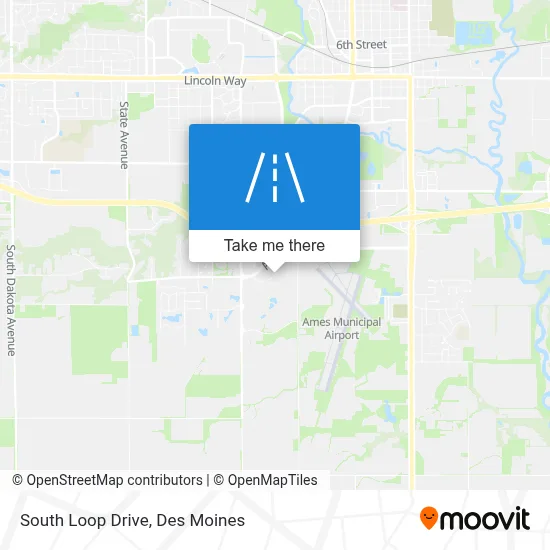 South Loop Drive map