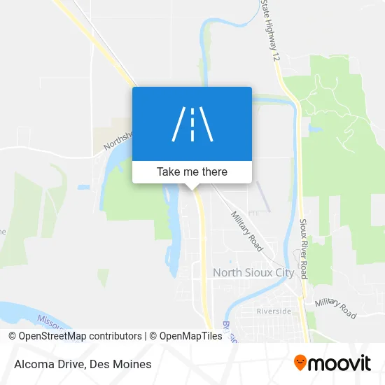 Alcoma Drive map