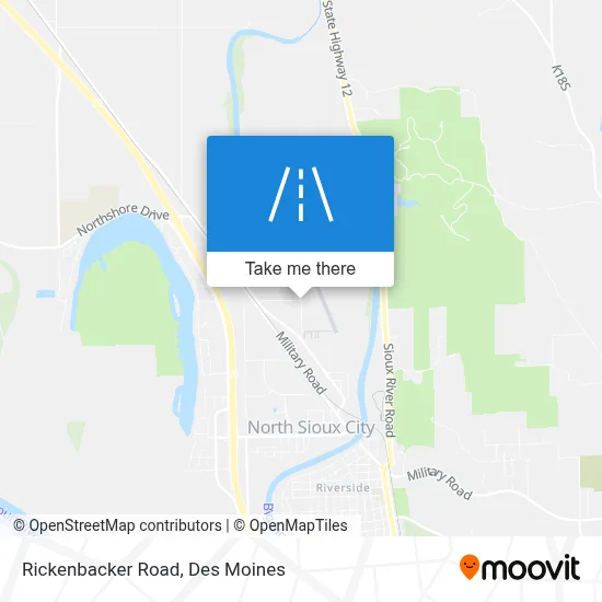 Rickenbacker Road map
