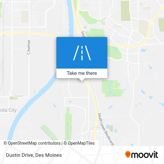 Dustin Drive map