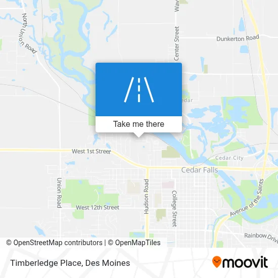 Timberledge Place map