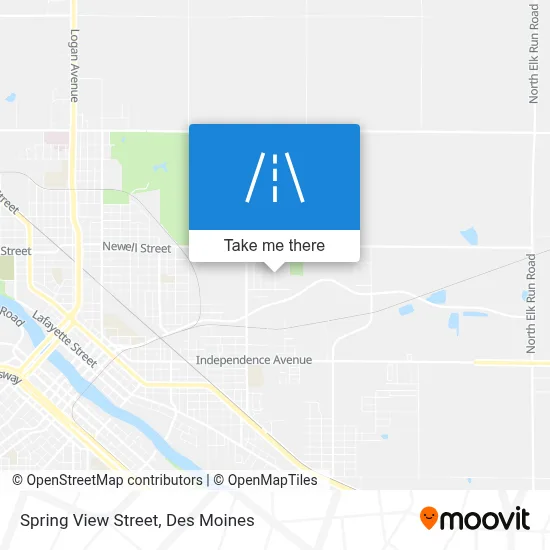 Spring View Street map
