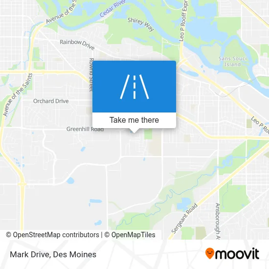Mark Drive map