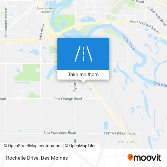 Rochelle Drive map