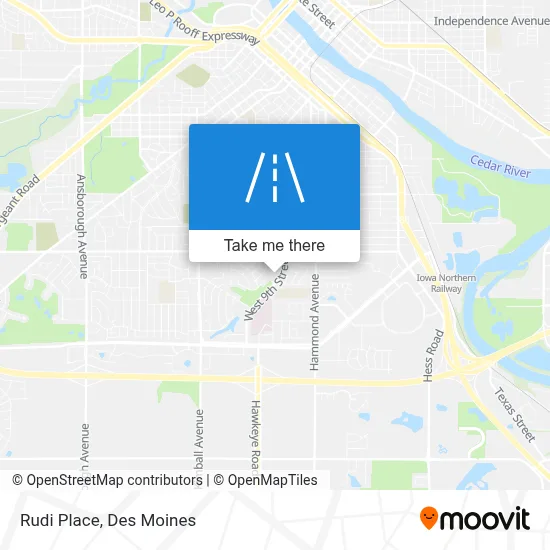 Rudi Place map