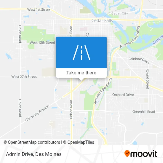 Admin Drive map