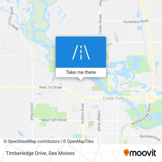 Timberledge Drive map