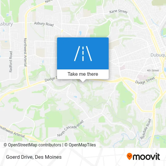Goerd Drive map