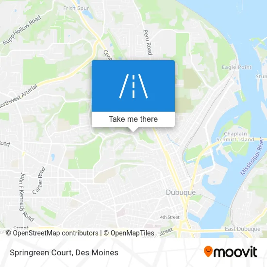 Springreen Court map