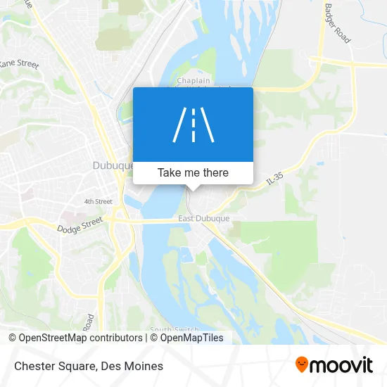 Chester Square map