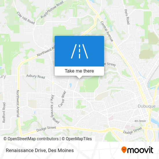 Renaissance Drive map