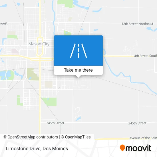 Limestone Drive map