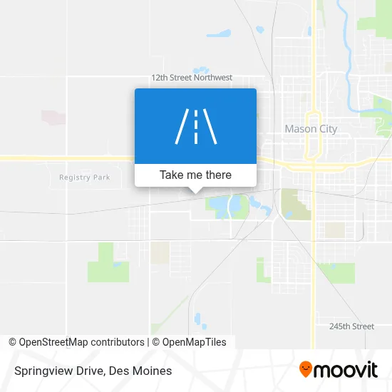 Springview Drive map