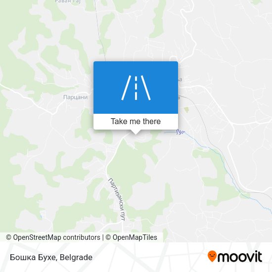 Бошка Бухе map
