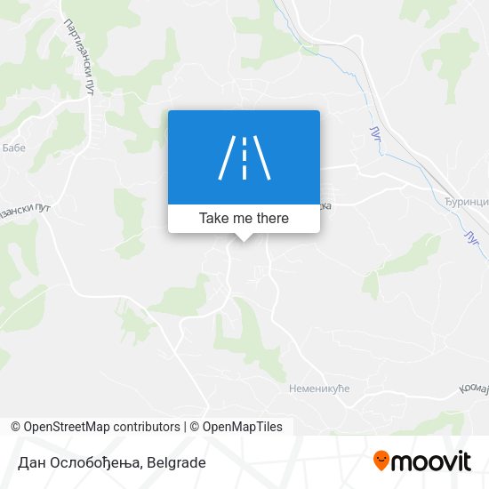 Дан Ослобођења map