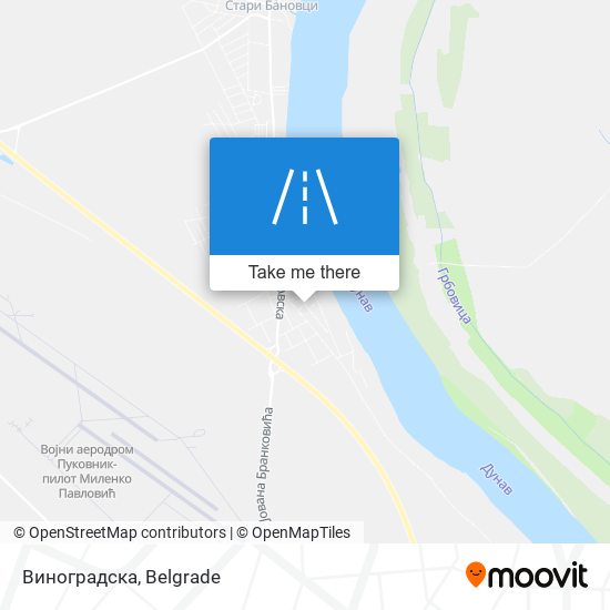 Виноградска map