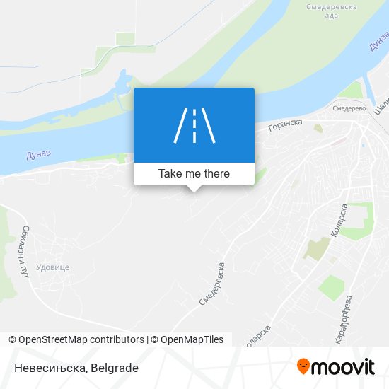 Невесињска map