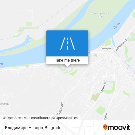 Владимира Назора map