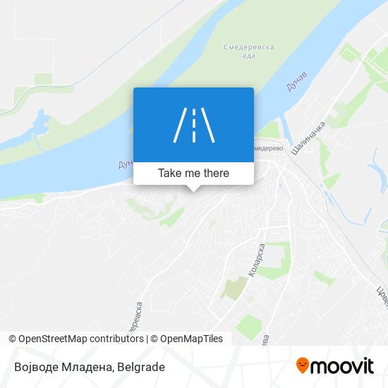 Војводе Младена map