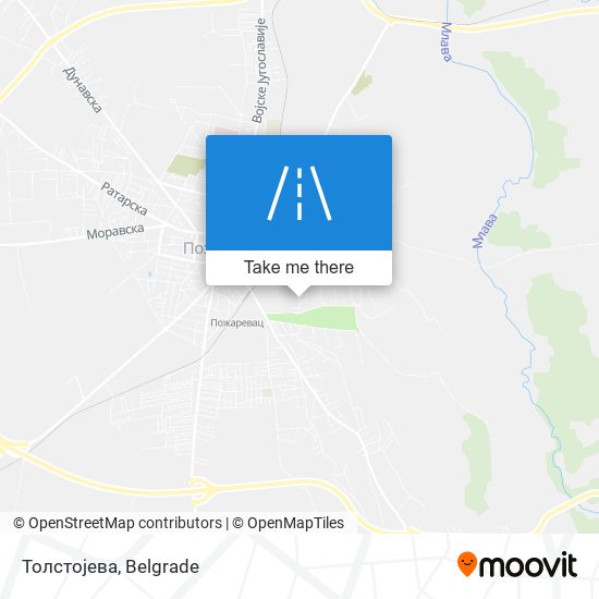 Толстојева map