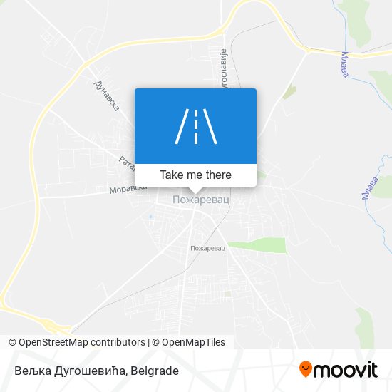 Вељка Дугошевића map