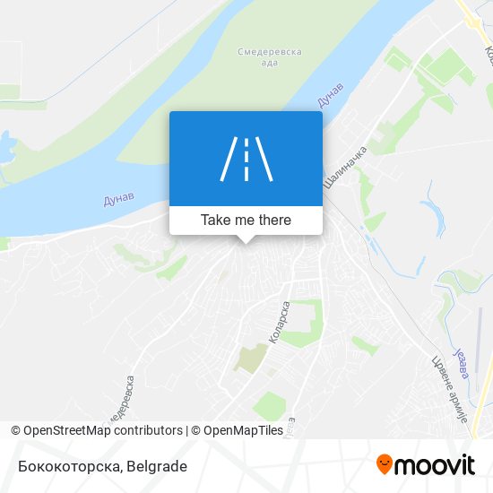 Бококоторска map