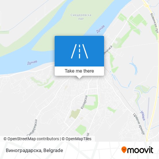 Виноградарска map