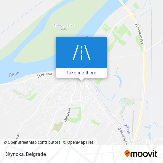 Жупска map