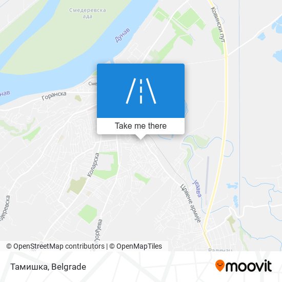 Тамишка map