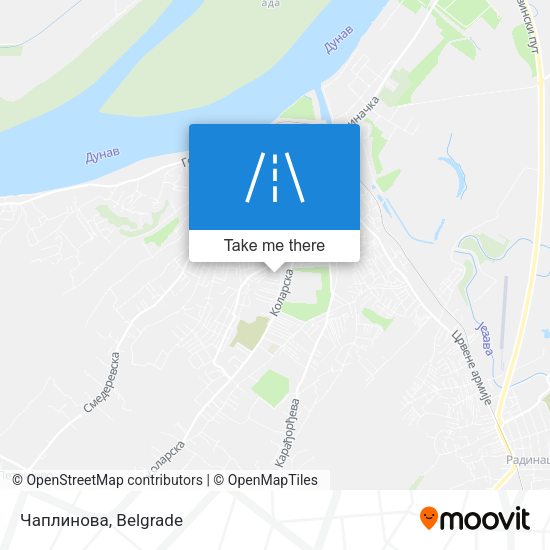 Чаплинова map