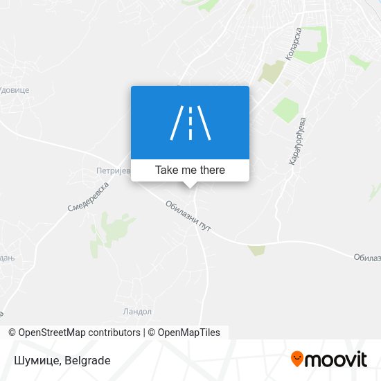Шумице map