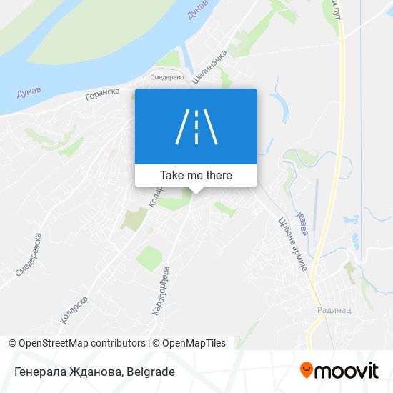 Генерала Жданова map