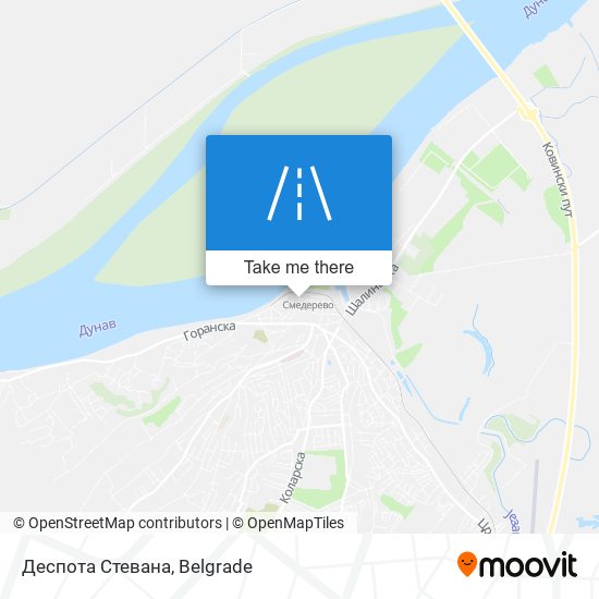 Деспота Стевана map