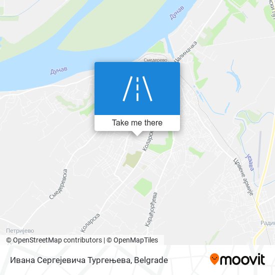 Ивана Сергејевича Тургењева map