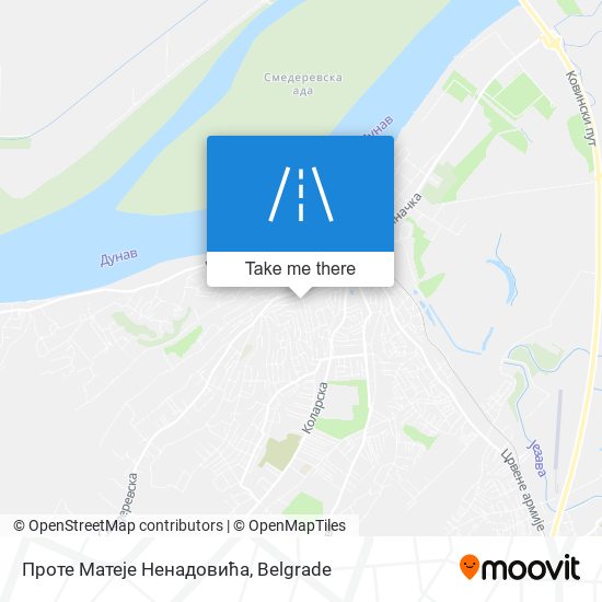 Проте Матеје Ненадовића map