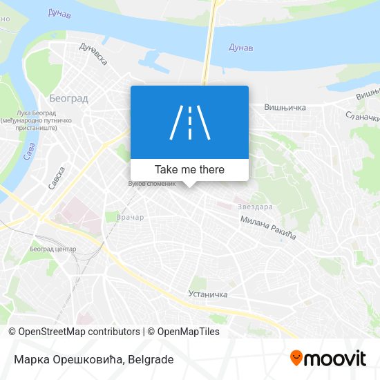 Марка Орешковића map