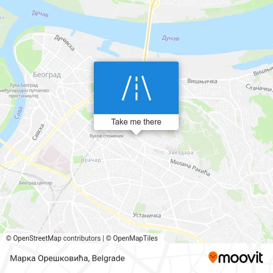 Марка Орешковића map