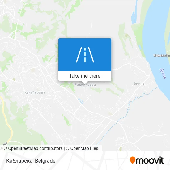 Кабларска map