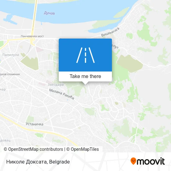 Николе Доксата map