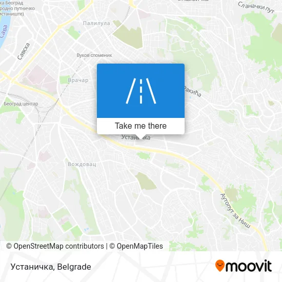 Устаничка map