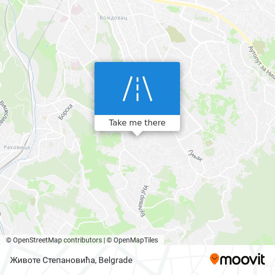 Животе Степановића map