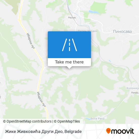 Жике Живковића Други Део map