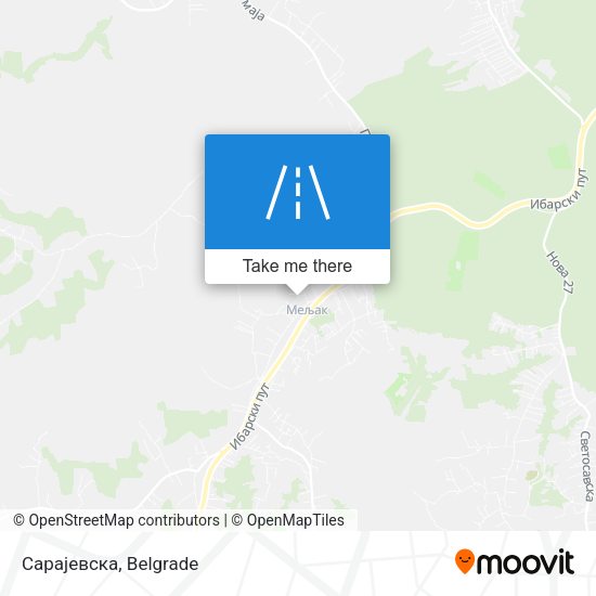 Сарајевска map
