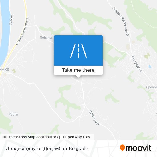 Двадесетдругог Децембра map