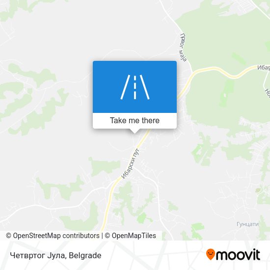 Четвртог Јула map
