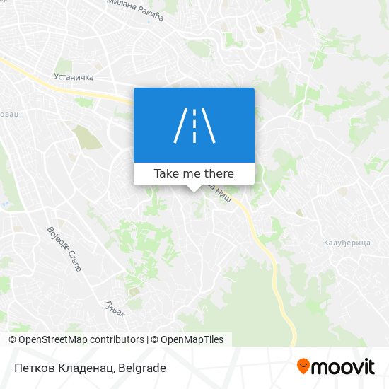 Петков Кладенац map