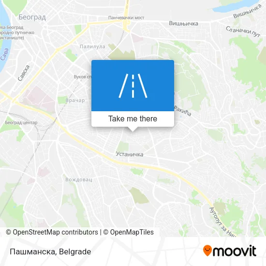 Пашманска map