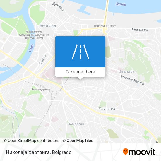 Николаја Хартвига map