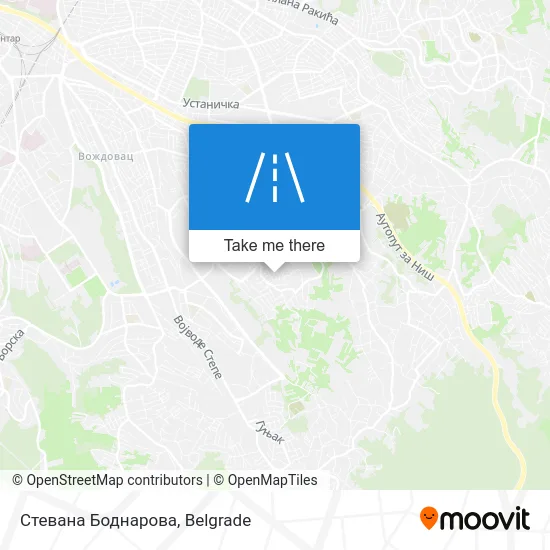Стевана Боднарова map