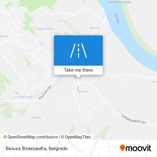 Вељка Влаховића map